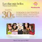 Quincena de la Belleza Woolworth y Del Sol: 30% de descuento en shampoos, desodorantes, jabones y más