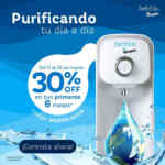 Purificador Bebbia Rotoplas 30% de descuento por los primeros 6 meses