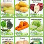 Ofertas HEB Precios bajos en frutas y verduras del 19 al 25 de marzo