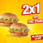 Cupón 2x1 McPollo en McDonalds