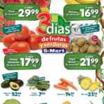 Ofertas S-Mart 3 días de frutas y verduras del 5 al 7 de marzo