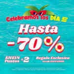 Días Shein: Hasta 70% de descuento + hasta 40% adicional + regalo y más