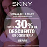 Promo Skiny Semana de la Mujer: hasta 30% de descuento en corsetería
