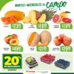 Folleto Soriana Súper Martes y Miércoles del Campo 19 y 20 de marzo 2024