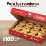 En Tim Hortons 12-pack de donas glaseadas a precio especial
