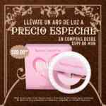 En Bellísima compra $599 en productos y llévate un aro de luz a sólo $69