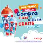 En Circle K compra un ICEE de 32 oz y recibe de regalo uno de 12 oz
