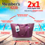 2x1 en bolsa térmica Member's Choice en tiendas City Club