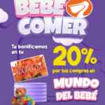 Promoción Bebé Comer: 20% de descuento en Mundo Bebé hasta el 8 de abril