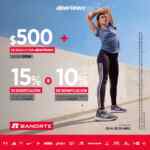 Cupón Dportenis de $500 de descuento + hasta 15% de bonificación