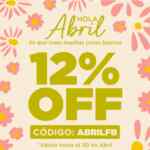 Cupón Enviaflores de 12% de descuento durante abril