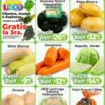 Ofertas HEB Precios bajos en frutas y verduras del 2 al 8 de abril