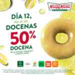 En Krispy Kreme Docenas Glaseadas Originales y de sabor limón al 50% de descuento hoy viernes