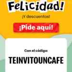 Cupón McDonalds de café Gratis con cualquier compra