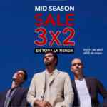 Mid Season Sale Men's Fashion: 3x2 en toda la tienda