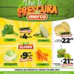 Ofertas Merco frutas y verduras del 9 al 11 de abril