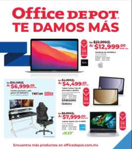 Folleto de ofertas Office Depot Abril 2024