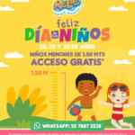 Niños menores de 1.50 m entran GRATIS a El Rollo Parque Acuático
