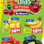 Ofertas S-Mart 3 días de frutas y verduras del 23 al 25 de abril