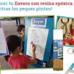Talleres de pintura Gratis para niños cortesía de Sayer durante el mes de Abril