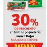 Cupón Soriana: 30% de descuento en salchichonería Bafar