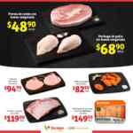 Folleto Soriana fin de semana en frutas, verduras y carnes al 8 de abril