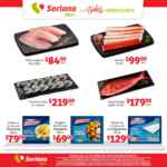Folleto Soriana fin de semana en frutas, verduras y carnes al 8 de abril