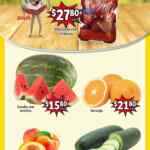 Folleto Soriana Mercado de fin de semana con ofertas en frutas, verduras y abarrotes al 8 de abril