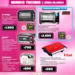 Folleto Soriana Mundo Techno con ofertas en electrónica, línea blanca y más