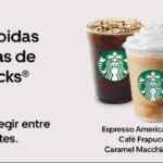 Bebidas Starbucks a $49 en pedidos por Uber Eats