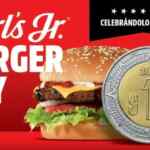 Promoción Carls Jr Día de la Hamburguesa: Famous Star con queso a $1 peso en la compra de un combo