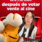 3x1 en Cinemex si vas a votar en las Elecciones del 2 de junio