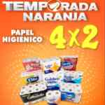 4x2 en todo el papel higiénico en la Temporada Naranja de la Comer y Fresko