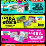Folleto HEB Verano Loco: 3x2 en papel higiénico, pañales, galletas y más al 6 de junio
