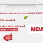 Cupón KitchenAid Hot Sale 2024 15% de descuento adicional
