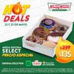 En Krispy Kreme Media Docena por sólo $135 a domicilio por el último día de Hot Sale