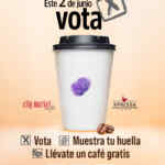 Café GRATIS en La Comer este 2 de junio si muestras que votaste