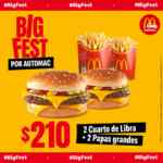 Cupones McDonald's Big Fest del 21 al 27 de mayo