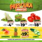 Ofertas Merco frutas y verduras del 28 al 30 de mayo