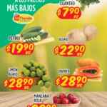 Ofertas Mi Tienda del Ahorro en frutas, verduras y carnes del 7 al 9 de mayo