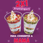 Promoción Nutrisa Día de las Madres: 2x1 en Frutiyogurt sólo hoy