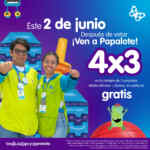 Promoción Papalote Elecciones: 4x3 en paquetes si votas el domingo