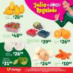Folleto Julio Regalado fin de semana con ofertas en frutas y verduras al 26 de mayo