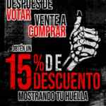 15% de descuento mostrando tu huella este 2 de junio en tiendas Toxic