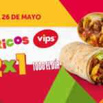2x1 en Burricos en Vips todo el día del 20 al 26 de mayo
