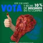 10% de descuento en Wingstop si votas este 2 de junio