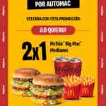 Cupón 2x1 en McTríos Big Mac solo hoy sábado 25 de mayo en el Big Fest de McDonalds