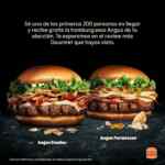 Hamburguesa premium GRATIS para los primeros 200 en Burger King Copilco este 24 de junio