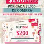 Cupón de $200 por cada $1,000 de compra en Casa Ideas