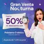 Venta Nocturna Elektra del 7 al 10 de junio: Hasta 50% de descuento